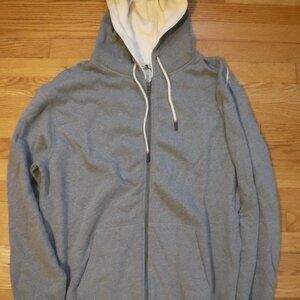 Cotopaxi Men Heather Grey Do Good Full Zip Hoodie XL NWT